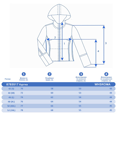 Куртка WHS Сиреневый, 8783517