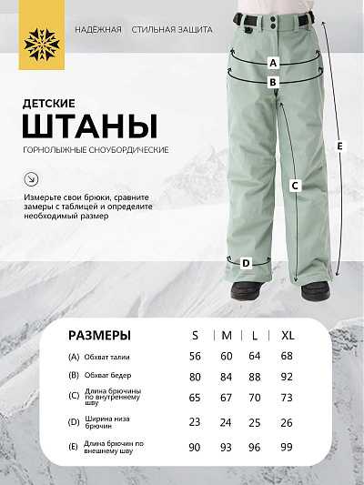 Штаны Lafor Пыльно-зеленый, 7670178